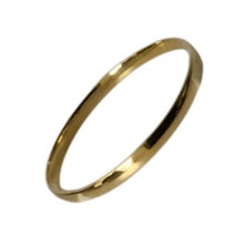Load image into Gallery viewer, Gold Vermeil Round Bangle – 6mm