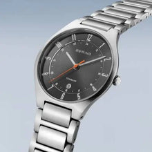 Load image into Gallery viewer, Bering Titanium Brushed Silver Coloured Sunray Dial Mens Watch