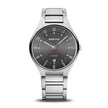 Load image into Gallery viewer, Bering Titanium Brushed Silver Coloured Sunray Dial Mens Watch