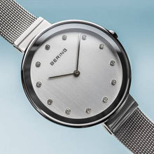 Load image into Gallery viewer, Bering Silver Colour Polished Finish Ladies Watch
