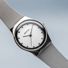 Load image into Gallery viewer, Bering Silver Colour Polished finish Ladies Watch