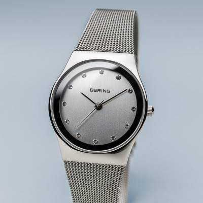 Bering Silver Colour Polished finish Ladies Watch, view 5