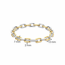 Load image into Gallery viewer, NEW 2025 - Ti Sento Gold Plated Silver Chain Link Bracelet