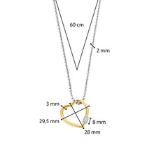 Load image into Gallery viewer, NEW - Ti Sento Vermeil Heart Pendant on Chain