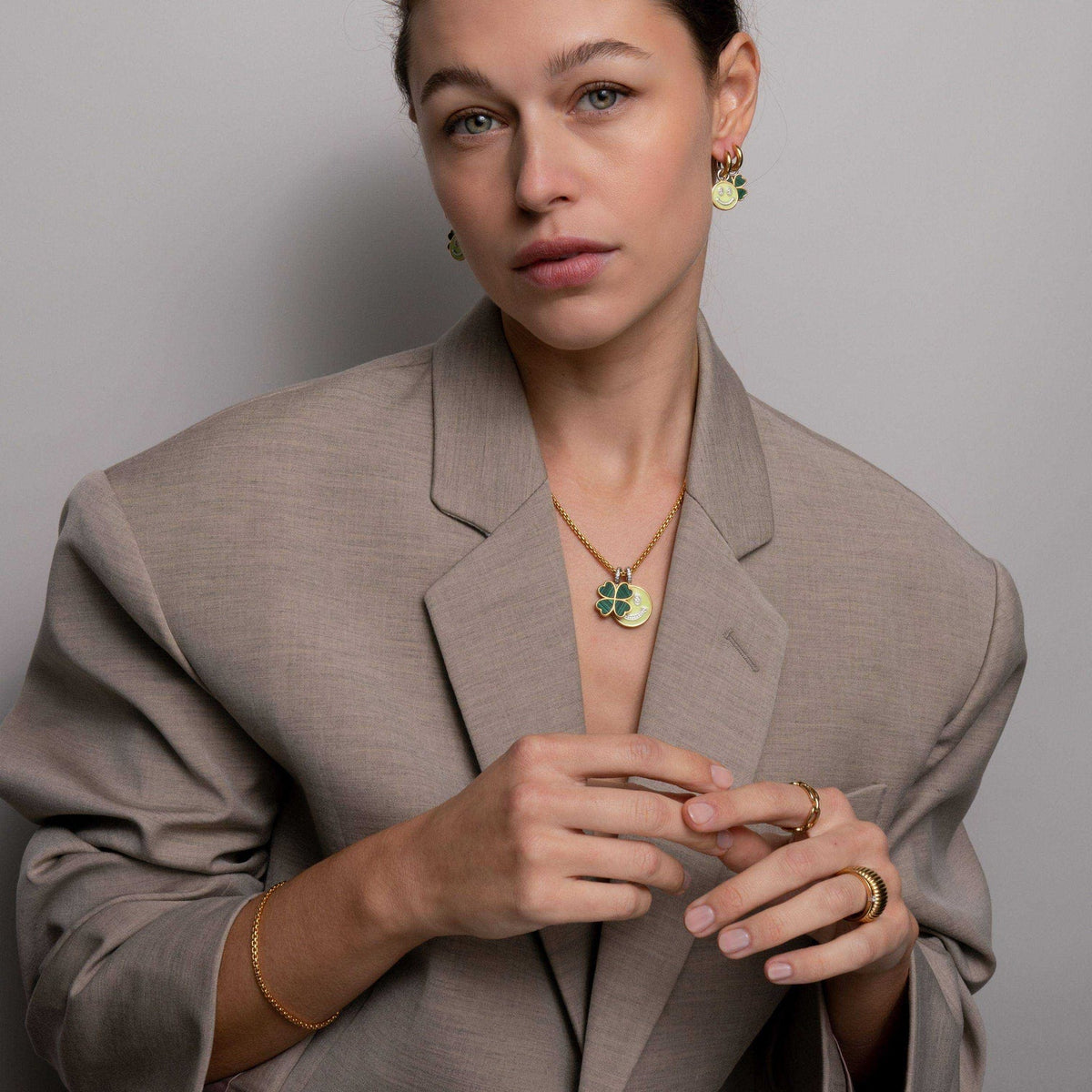 Gold Vermeil Necklace - 45cm, view 5
