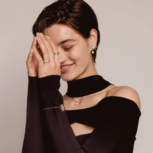 Load image into Gallery viewer, Gilded Silver Pearl Pendant on Chain