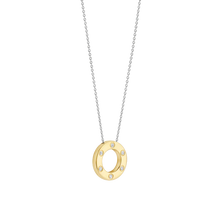 Load image into Gallery viewer, Ti Sento Classic Zirconia Necklace Hand-set Zirconia / 18ct Gold Vermeil