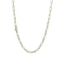 Load image into Gallery viewer, Ti Sento Closed Forever Chain Necklace 18ct Gold Vermeil / 925 Sterling Silver