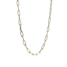 Load image into Gallery viewer, Ti Sento Closed Forever Chain Necklace 18ct Gold Vermeil / 925 Sterling Silver, view 2