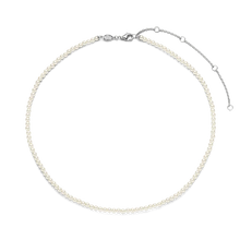 Load image into Gallery viewer, Pearl Silver Necklace