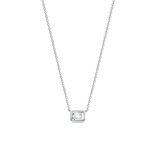 Load image into Gallery viewer, Sterling Silver and Cubic Zirconia Necklace