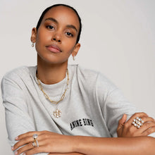 Load image into Gallery viewer, Ti Sento Pearls, Mother of Pearl and CZ Gold Plated Pendant