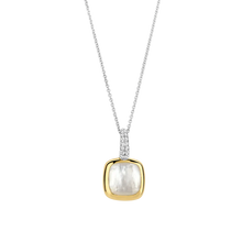 Load image into Gallery viewer, Gold Vermeil Mother of Pearl Pendant