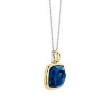 Load image into Gallery viewer, Gold Vermeil Blue Stone Pendant