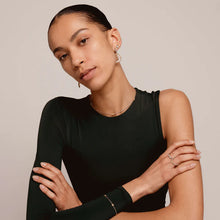 Load image into Gallery viewer, Gold Vermeil Cubic Zirconia Stud Earrings