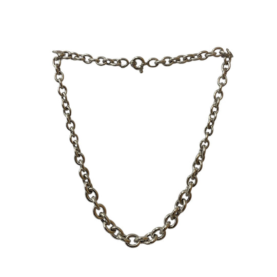 Urban Armour Sterling Silver Oval Rolo link Necklace