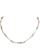 Load image into Gallery viewer, Sterling Silver Bone Link Necklace