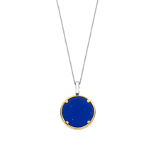 Load image into Gallery viewer, Ti Sento star and blue stone pendant.