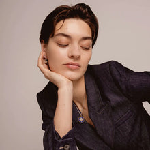 Load image into Gallery viewer, Ti Sento star and blue stone pendant.