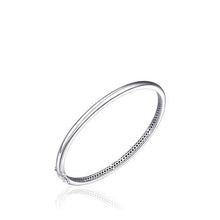 Load image into Gallery viewer, New in - Sterling Silver Hinged Bangle