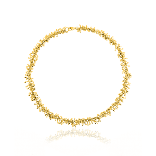 Urban Armour Signature Gold Vermeil Raindrop Necklace