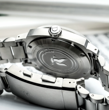 Load image into Gallery viewer, Belmont Dive Watch Blue Dial on Steel Bracelet