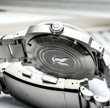 Load image into Gallery viewer, Belmont Dive Watch Green Dial on Steel Bracelet