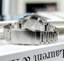 Load image into Gallery viewer, Belmont Dive Watch Green Dial on Steel Bracelet