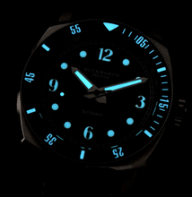 Load image into Gallery viewer, Belmont Dive Watch Orange Dial on Orange Rubber