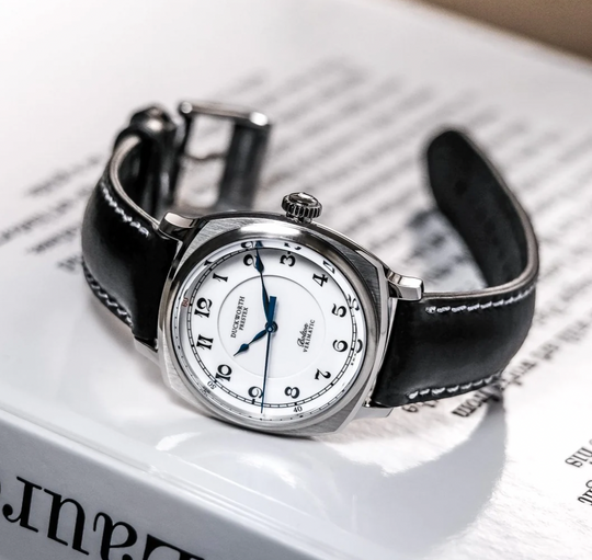 Bolton Verimatic 39mm Black Leather, view 2