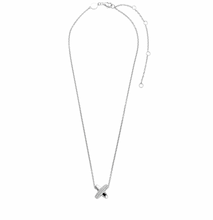 Load image into Gallery viewer, Ti Sento Silver Cubic Zirconia Link Necklace