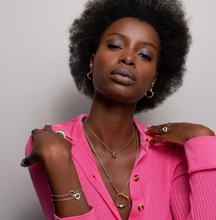 Load image into Gallery viewer, Ti Sento Gold Plated Heart Pendant on chain