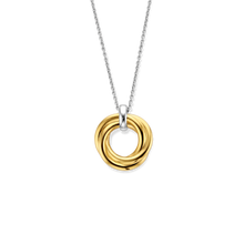 Load image into Gallery viewer, Ti Sento Gold Plated Twist Necklace