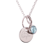 Load image into Gallery viewer, Sterling Silver "Hope" Pendants