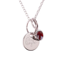 Load image into Gallery viewer, Sterling Silver "Hope" Pendants