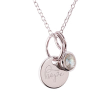 Load image into Gallery viewer, Sterling Silver "Hope" Pendants