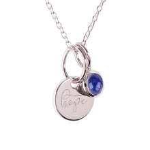 Load image into Gallery viewer, Sterling Silver "Hope" Pendants