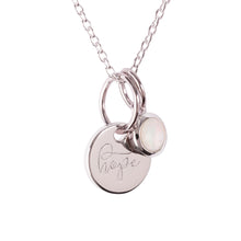 Load image into Gallery viewer, Sterling Silver "Hope" Pendants
