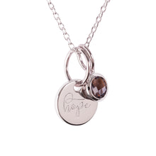 Load image into Gallery viewer, Sterling Silver "Hope" Pendants