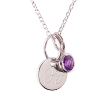 Load image into Gallery viewer, Sterling Silver "Joy" Pendants