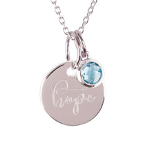 Load image into Gallery viewer, Sterling Silver "Hope" Pendants