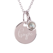 Load image into Gallery viewer, Sterling Silver "Hope" Pendants