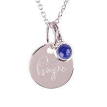 Load image into Gallery viewer, Sterling Silver "Hope" Pendants