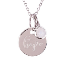 Load image into Gallery viewer, Sterling Silver "Hope" Pendants