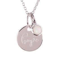 Load image into Gallery viewer, Sterling Silver "Hope" Pendants