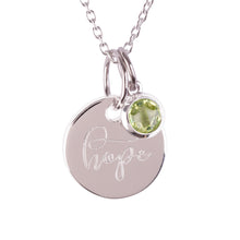 Load image into Gallery viewer, Sterling Silver "Hope" Pendants