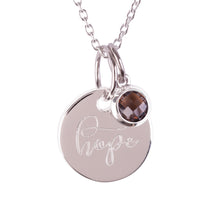 Load image into Gallery viewer, Sterling Silver "Hope" Pendants