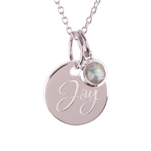 Load image into Gallery viewer, Sterling Silver "Joy" Pendants