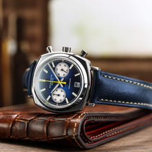 Load image into Gallery viewer, Chronograph 42 Blue Sunburst Men's Watch