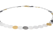 Load image into Gallery viewer, Three Colour 19cm Circular Link Bracelet